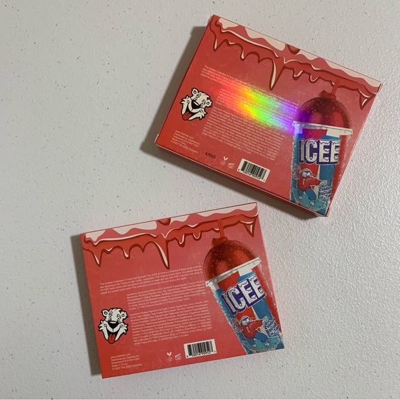 ICEE x Glamlite Cherry Eyeshadow Palette-NIB - Picture 6 of 6
